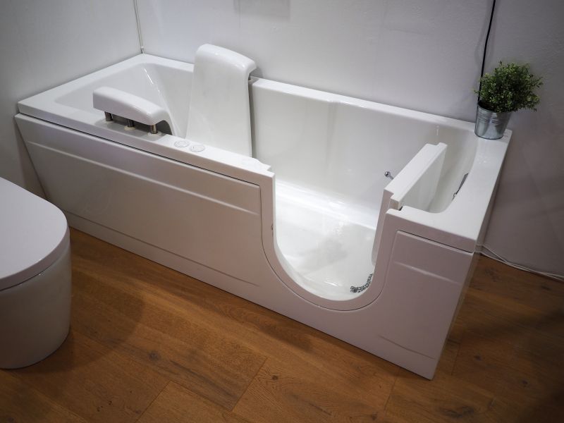 Handicap Bathtub Installation detail